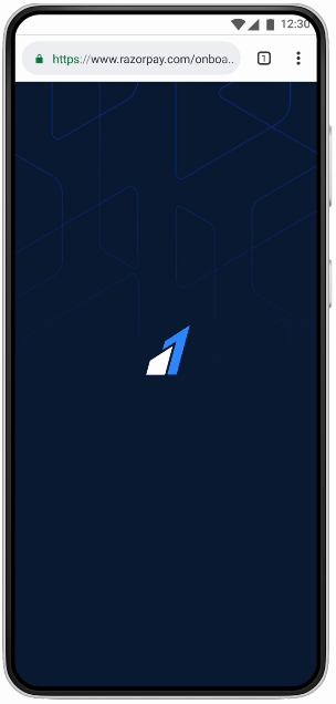 Mobile-first onboarding flow